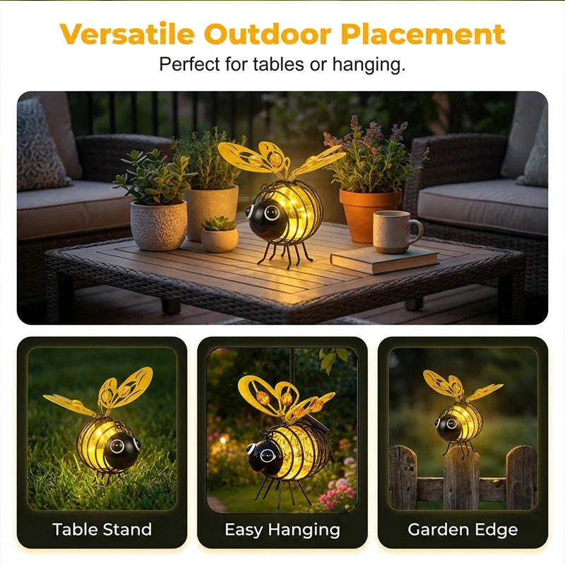 Solar Bee Garden Light