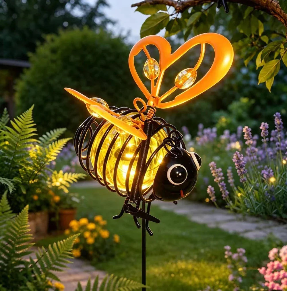 Solar Bee Garden Light