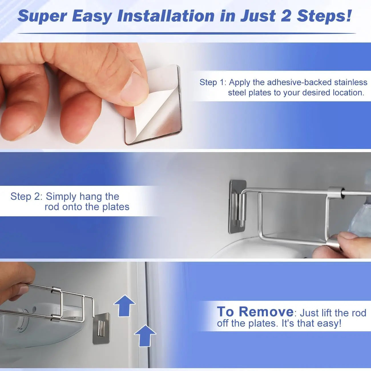 RV Travel Secure Bars 2 Pcs